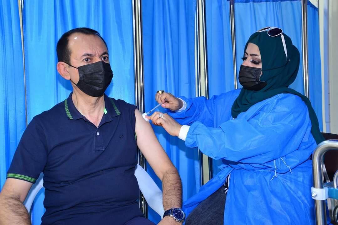 افتتاح مركز صحي في اربيل لتطعيم منتسبي وزارة التربية والتعليم